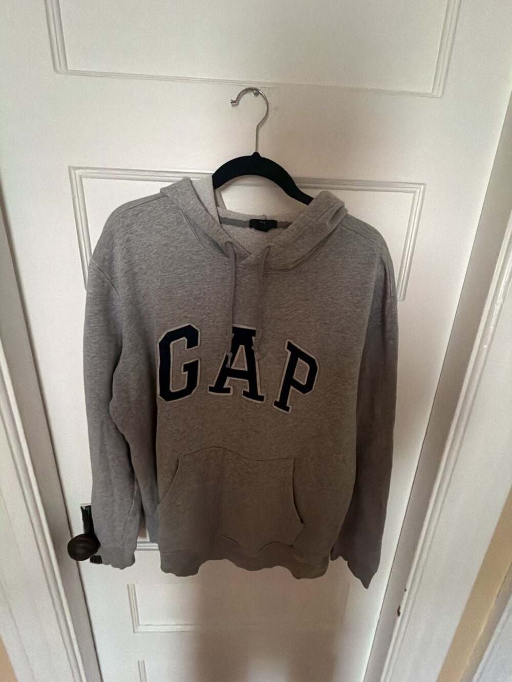Gap Classic Logo Grey Pullover Hoodie